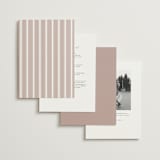 "Meadow" - Wedding Invitations in Spring Mist by Erin L. Wilson - Back of Card Options