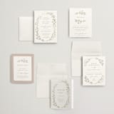 "Meadow" - Wedding Invitations in Spring Mist by Erin L. Wilson - Invitation Suite