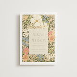 "In The Garden" - Wedding Invitations in Sherbert by Leah Bisch - Front