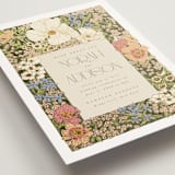 "In The Garden" - Wedding Invitations in Sherbert by Leah Bisch - Detail