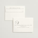 "For Eternity" - Wedding Invitations in Midnight by Ana de Sousa - FREE Recipient Addressing