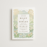 "In the country" - Wedding Invitations in Forest by Paper Sun Studio - Front