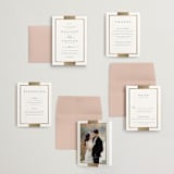 "Refined style" - Wedding Invitations in Slate by Stacey Meacham - Invitation Suite