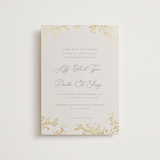"forever and a day" - Wedding Invitations in Luxe Neutral by Design Lotus - Front
