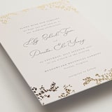 "forever and a day" - Wedding Invitations in Luxe Neutral by Design Lotus - Detail