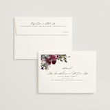 "Fleur" - Wedding Invitations in Blush by Lori Wemple - FREE Recipient Addressing