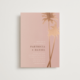 "Sunset by the Sea" - Wedding Invitations in Coral by lulu and isabelle - Front