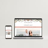 "Blooming Vine" - Wedding Invitations in Blush by Susan Moyal - FREE Wedding Website