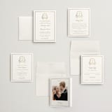 "Chic Monogram" - Wedding Invitations in Porcelain by Mansi Verma - Invitation Suite