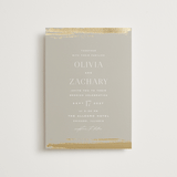 "True Love" - Wedding Invitations in Clay by Carolyn Nicks - Front