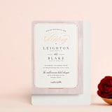 "Forever Elegant" - Wedding Invitations in Mauve by Hooray Creative - Front