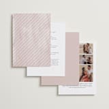 "Forever Elegant" - Wedding Invitations in Mauve by Hooray Creative - Back of Card Options