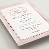 "Forever Elegant" - Wedding Invitations in Mauve by Hooray Creative - Detail
