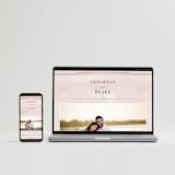 "Forever Elegant" - Wedding Invitations in Mauve by Hooray Creative - FREE Wedding Website