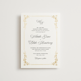 "Lake Como" - Wedding Invitations in Diamond by Kate Ahn - Front