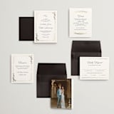 "Lake Como" - Wedding Invitations in Diamond by Kate Ahn - Invitation Suite