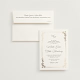 "Lake Como" - Wedding Invitations in Diamond by Kate Ahn - Invitation with Envelope