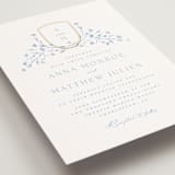 "storybook garden" - Wedding Invitations in Bluebell by Kristie Kern - Detail