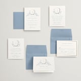 "storybook garden" - Wedding Invitations in Bluebell by Kristie Kern - Invitation Suite