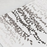"Cascade" - Wedding Invitations in Mist by Lori Wemple - Detail
