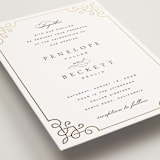 "Intertwined" - Wedding Invitations in Pearl by Janean Hinger - Detail