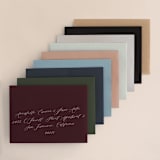 "Garden Blooms" - Wedding Invitations in Ivory by Susan Moyal - Colored Envelopes Available