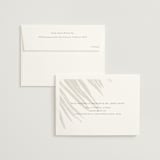 "Gilded Palm" - Wedding Invitations in Sand by Melinda Denison - FREE Recipient Addressing