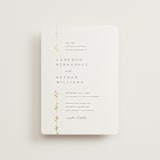 "Courtyard" - Wedding Invitations in Lily by Owl and Toad - Front