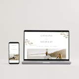 "Swoon" - Wedding Invitations in Cotton by Carolyn Nicks - FREE Wedding Website