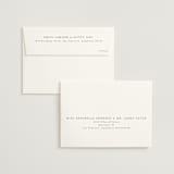 "Swoon" - Wedding Invitations in Cotton by Carolyn Nicks - FREE Recipient Addressing
