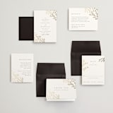 "Swoon" - Wedding Invitations in Cotton by Carolyn Nicks - Invitation Suite