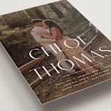 "Overlay" - Wedding Invitations in Silk by Kelly Schmidt - Detail