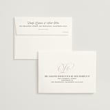 "Mirin" - Wedding Invitations in Linen by Kate Ahn - FREE Recipient Addressing