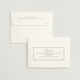 "refined" - Wedding Invitations in Deep Olive by Nicole Walsh - FREE Recipient Addressing