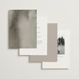 "Tux" - Wedding Invitations in Antique by Nicole Walsh - Back of Card Options