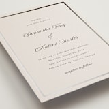 "Tux" - Wedding Invitations in Antique by Nicole Walsh - Detail