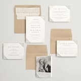"Song of Solomon" - Wedding Invitations in Slate by Vanessa Doyle - Invitation Suite