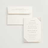 "Song of Solomon" - Wedding Invitations in Slate by Vanessa Doyle - Invitation with Envelope