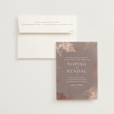 "autumne" - Wedding Invitations in Maple by Lori Wemple - Invitation with Envelope