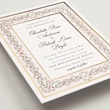 "Embrace" - Wedding Invitations in Peony by Susan Moyal - Detail