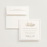 "Country Elegance" - Wedding Invitations in Sage Green by Lucrecia Caporale - Invitation with Envelope