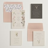 "Parisian Garden" - Wedding Invitations in Petal by Nicoletta Savod - Invitation Suite