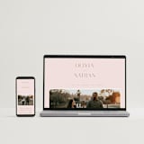 "aligned" - Wedding Invitations in Petal by Jessica Williams - FREE Wedding Website