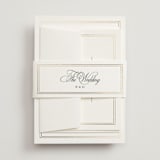 "tompouce" - Wedding Invitations in Diamond by chocomocacino - Assembled with Belly Band