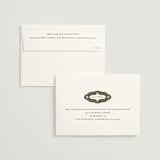 "Frame" - Wedding Invitations in Emerald by Jen Owens - FREE Recipient Addressing