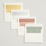 "Frame" - Wedding Invitations in Emerald by Jen Owens - Envelope Liner Options