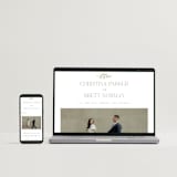 "Posy" - Wedding Invitations in Blush by Everett Paper Goods - FREE Wedding Website