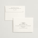 "Black Tie Affair" - Wedding Invitations in Onyx by Hooray Creative - FREE Recipient Addressing