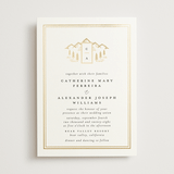 "Summit Serenity" - Wedding Invitations in Quartz by Ana de Sousa - Front