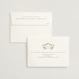 "Summit Serenity" - Wedding Invitations in Quartz by Ana de Sousa - FREE Recipient Addressing